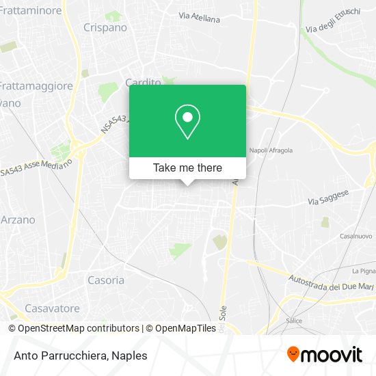 Anto Parrucchiera map