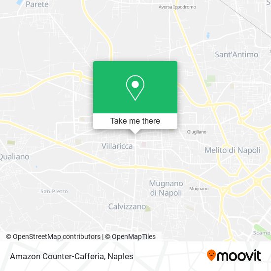 Amazon Counter-Cafferia map