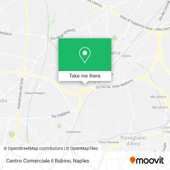 Centro Comerciale il Rubino map