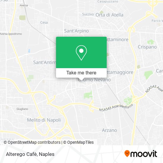 Alterego Cafè map