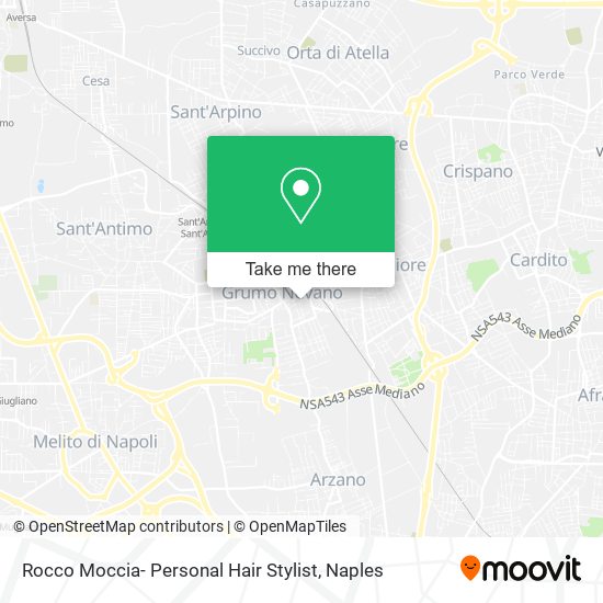 Rocco Moccia- Personal Hair Stylist map