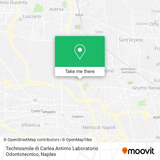Technosmile di Carlea Antimo Laboratorio Odontotecnico map