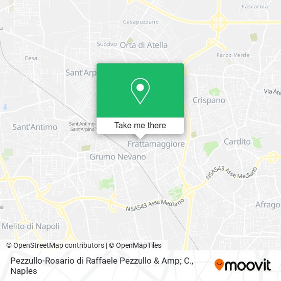 Pezzullo-Rosario di Raffaele Pezzullo & Amp; C. map