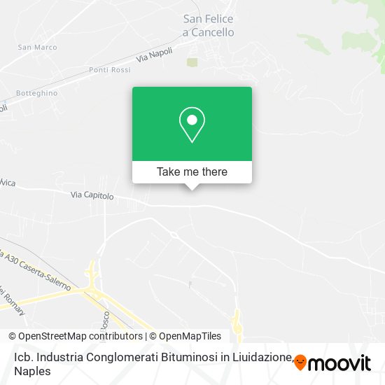 Icb. Industria Conglomerati Bituminosi in Liuidazione map