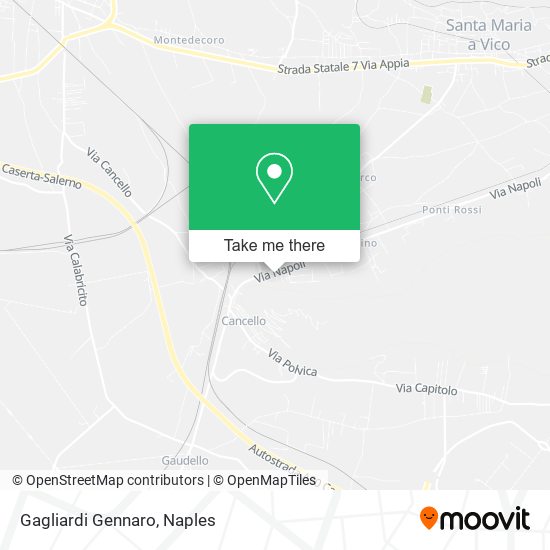Gagliardi Gennaro map