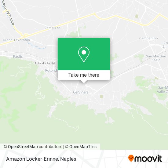 Amazon Locker-Erinne map