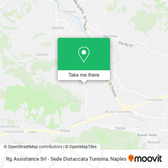 Rg Assistance Srl - Sede Distaccata Tunisina map