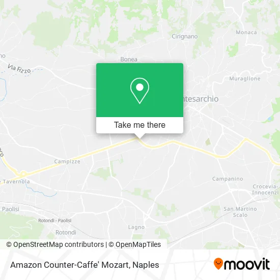 Amazon Counter-Caffe Mozart map