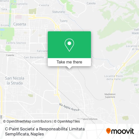 C-Paint Societa' a Responsabilita' Limitata Semplificata map