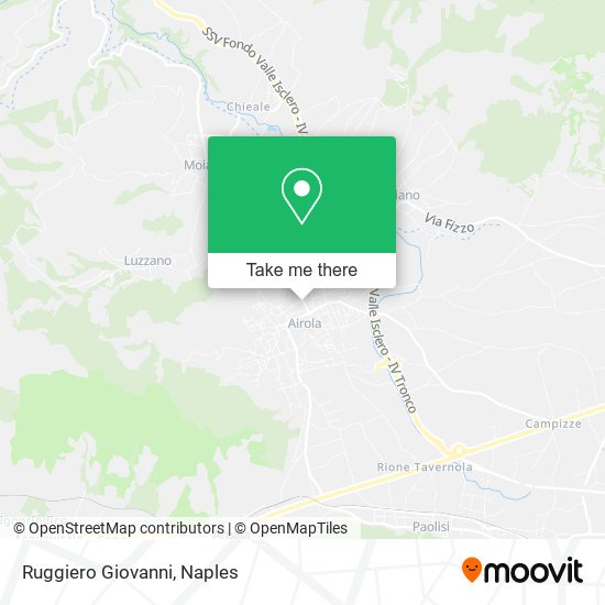 Ruggiero Giovanni map