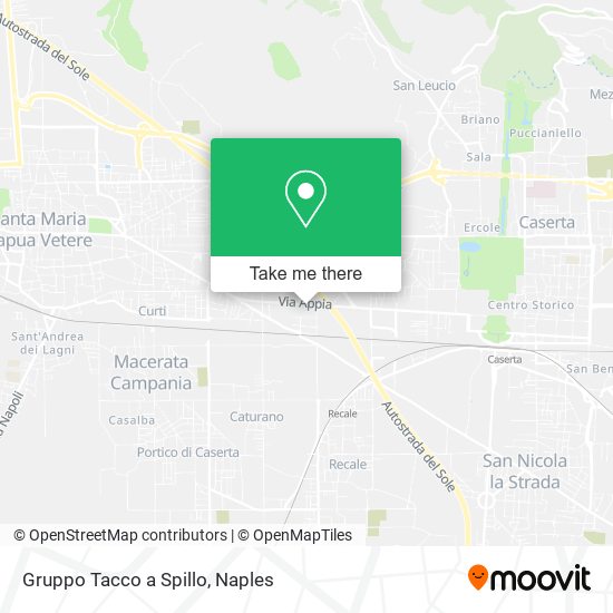 Gruppo Tacco a Spillo map