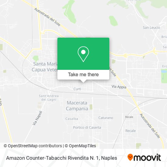 Amazon Counter-Tabacchi Rivendita N. 1 map