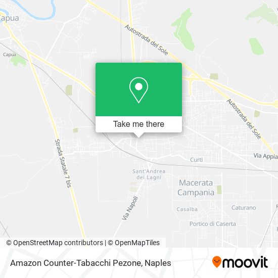 Amazon Counter-Tabacchi Pezone map