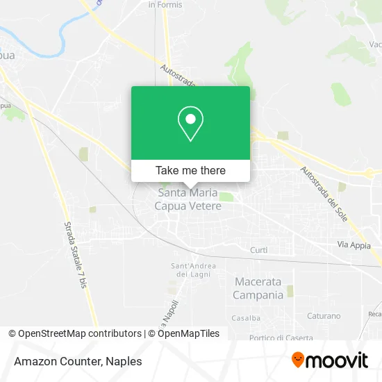 Amazon Counter map