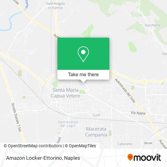 Amazon Locker-Ettorino map