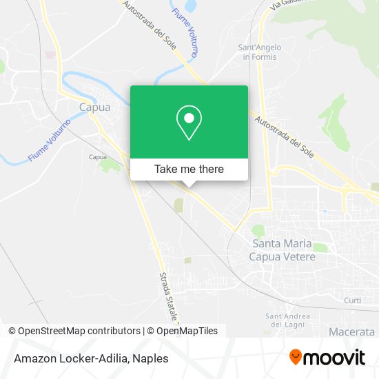 Amazon Locker-Adilia map