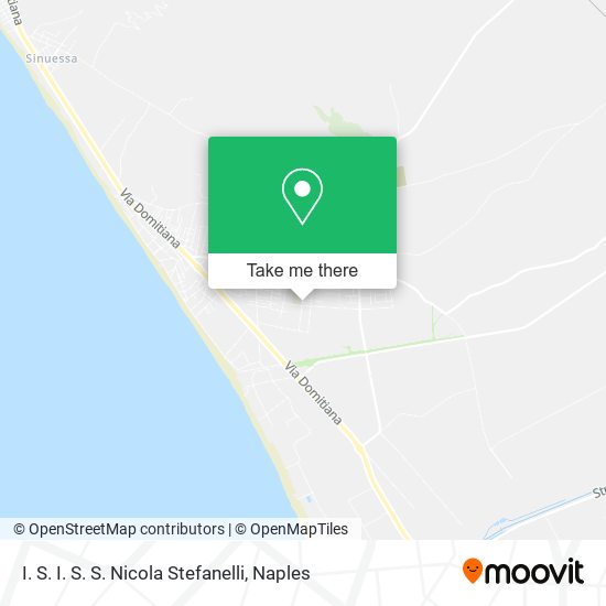 I. S. I. S. S. Nicola Stefanelli map