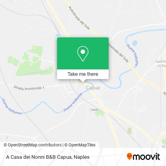 A Casa dei Nonni B&B Capua map