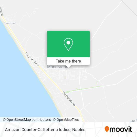 Amazon Counter-Caffetteria Iodice map