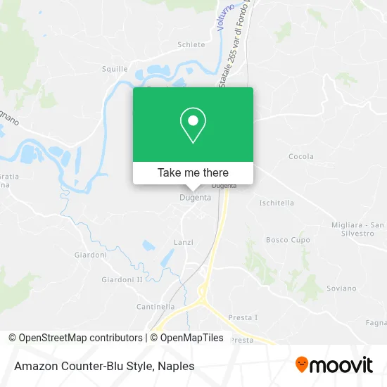 Amazon Counter-Blu Style map