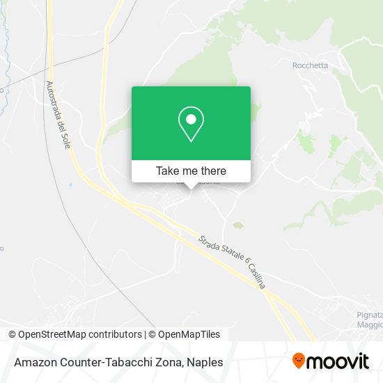 Amazon Counter-Tabacchi Zona map