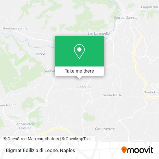 Bigmat Edilizia di Leone map