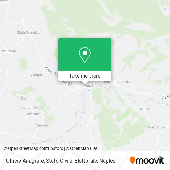 Ufficio Anagrafe, Stato Civile, Elettorale map