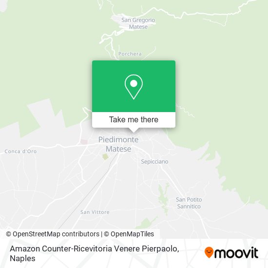Amazon Counter-Ricevitoria Venere Pierpaolo map
