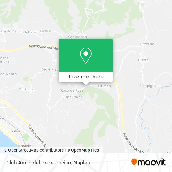 Club Amici del Peperoncino map