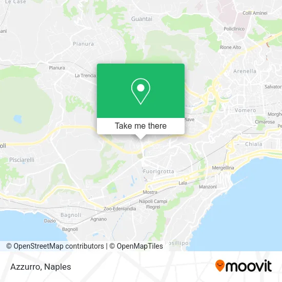 Azzurro map