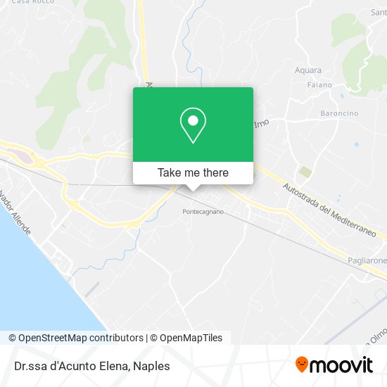 Dr.ssa d'Acunto Elena map