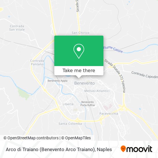 Arco di Traiano (Benevento Arco Traiano) map