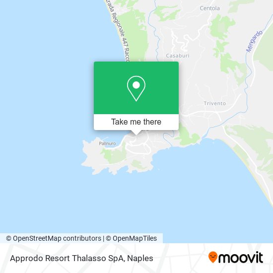 Approdo Resort Thalasso SpA map