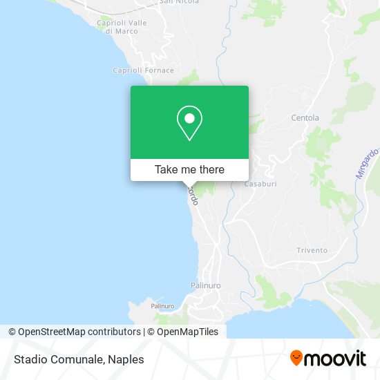 Stadio Comunale map