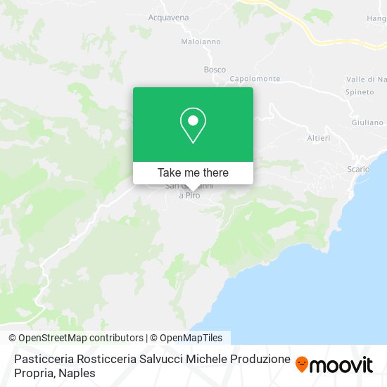 Pasticceria Rosticceria Salvucci Michele Produzione Propria map