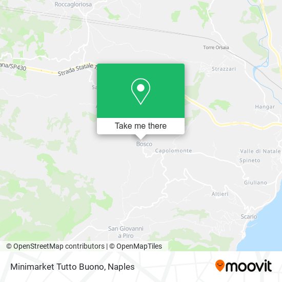 Minimarket Tutto Buono map