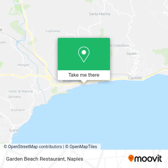 Garden Beach Restaurant map