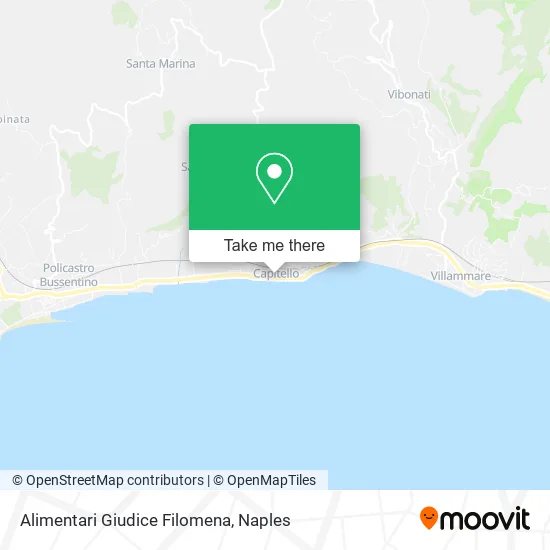 Alimentari Giudice Filomena map