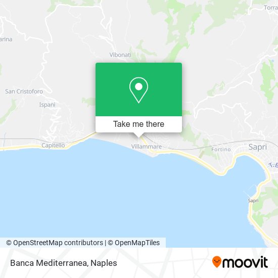 Banca Mediterranea map