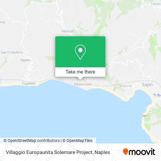 Villaggio Europaunita Solemare Project map