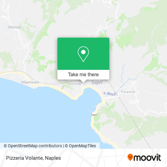 Pizzeria Volante map