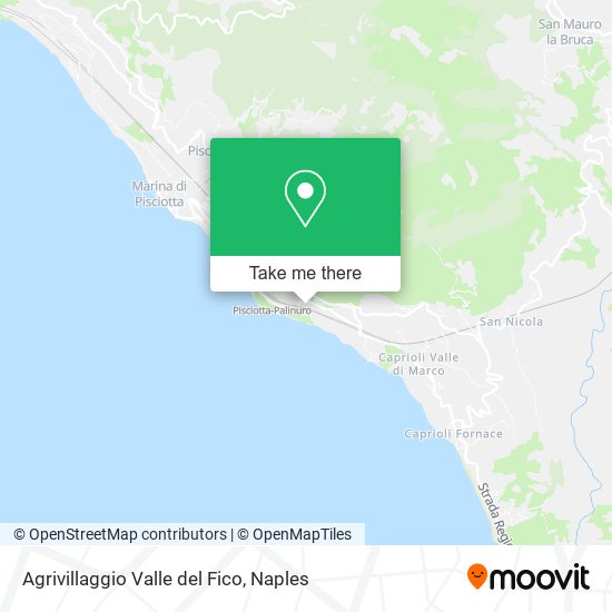 Agrivillaggio Valle del Fico map