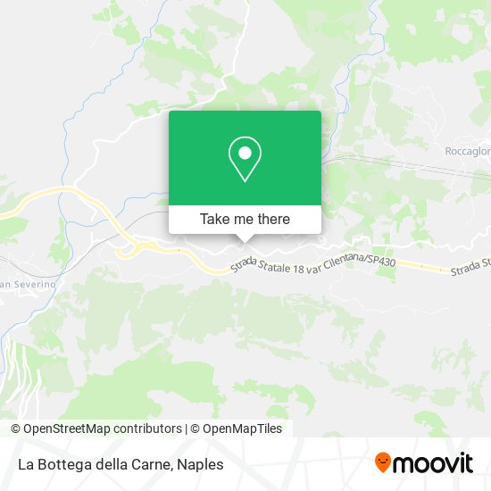 La Bottega della Carne map
