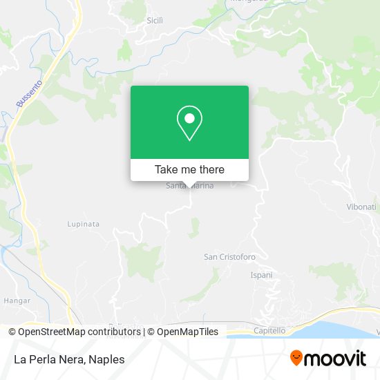 La Perla Nera map