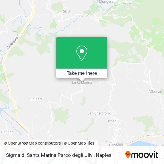 Sigma di Santa Marina Parco degli Ulivi map