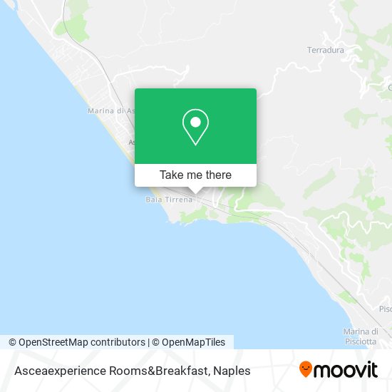 Asceaexperience Rooms&Breakfast map