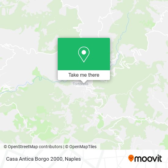 Casa Antica Borgo 2000 map