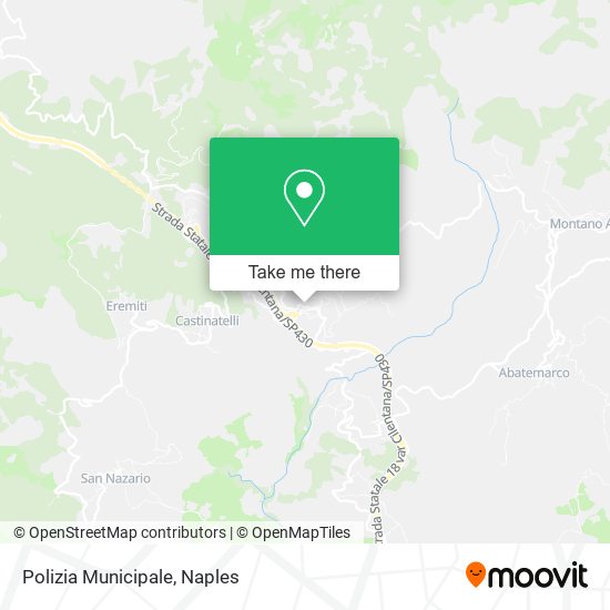 Polizia Municipale map