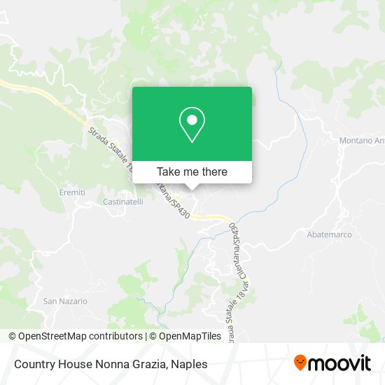 Country House Nonna Grazia map