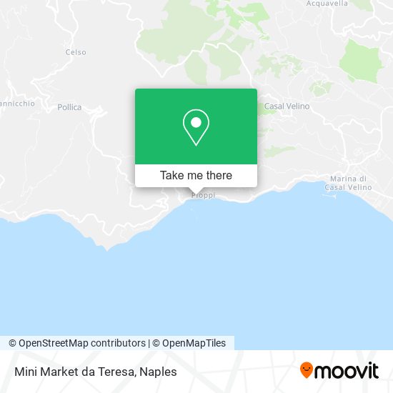 Mini Market da Teresa map